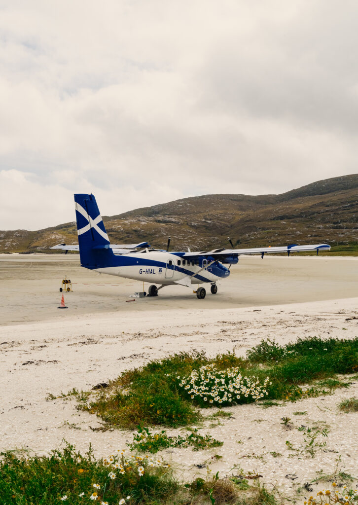 Plane Landing Traigh Mhor