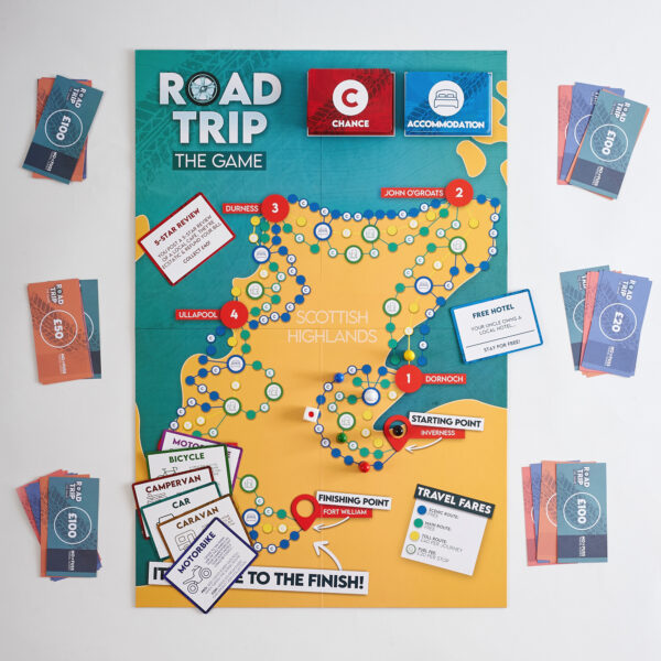 ROAD TRIP THE GAME BOARD GAME