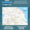 Road Trip Yorkshire - The Big Map - A2 Foldable Splashproof Road Map - Image 2