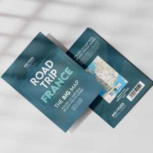 Road Trip France - The Big Map - A2 Foldable Splashproof Road Map
