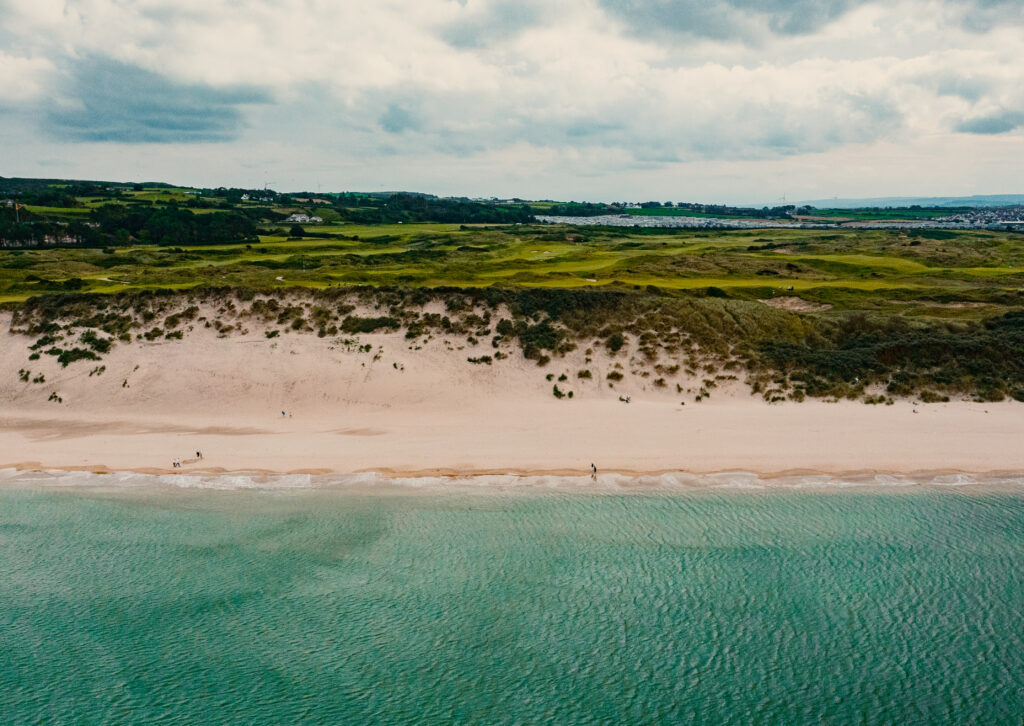 Northern Ireland: The Causeway Coastal Route. Whiterocks Beach at Portrush