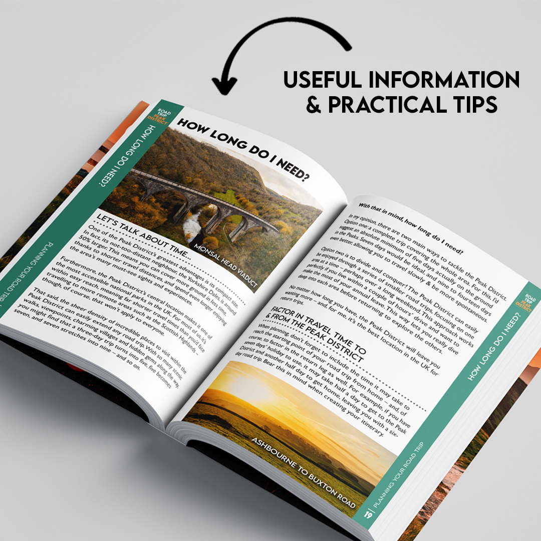 Road Trip Peak District Guide Book - The Ultimate Guide to the Peak District by Robbie Roams - Image 2