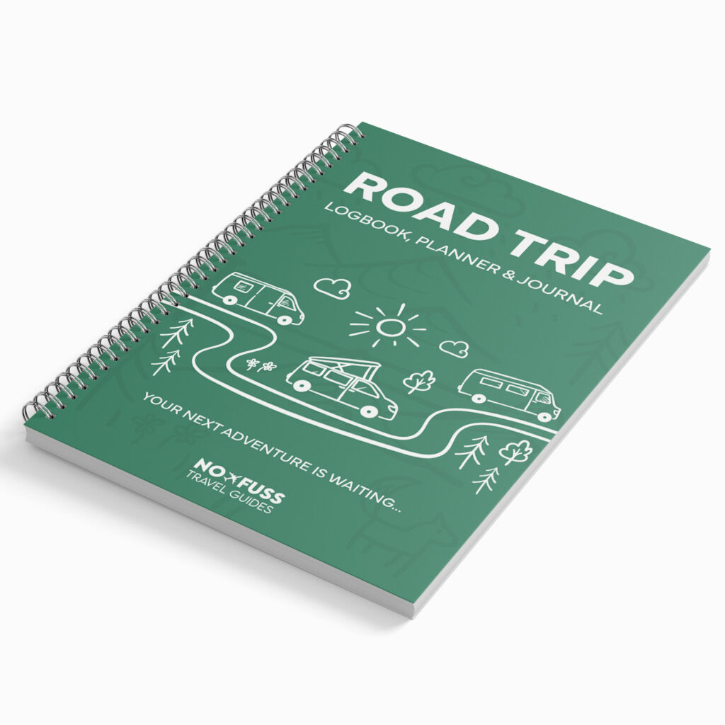 Road trip packing list: Road Trip Logbook Journal & Planner
