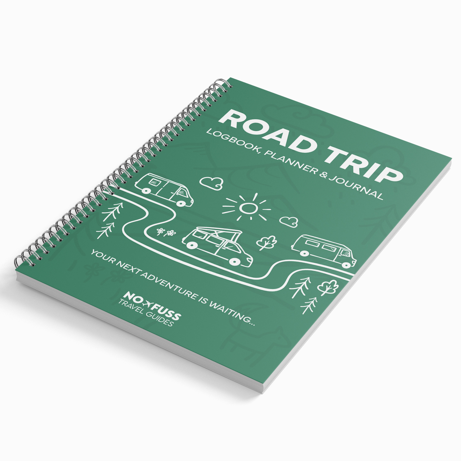 Road trip packing list: Road Trip Logbook Journal & Planner