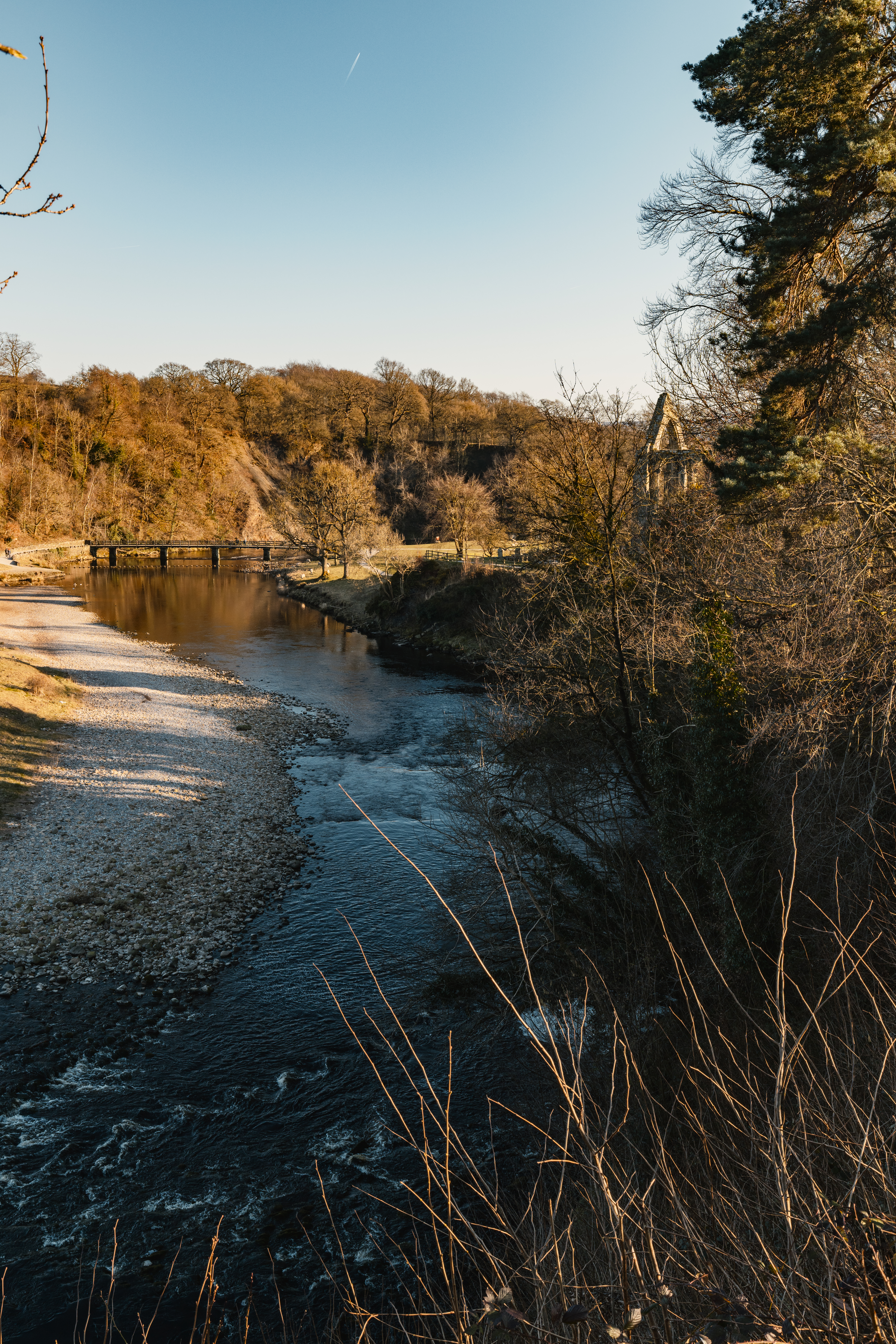 Our favourite motorhome and caravan stops in Yorkshire. Bolton Abbey