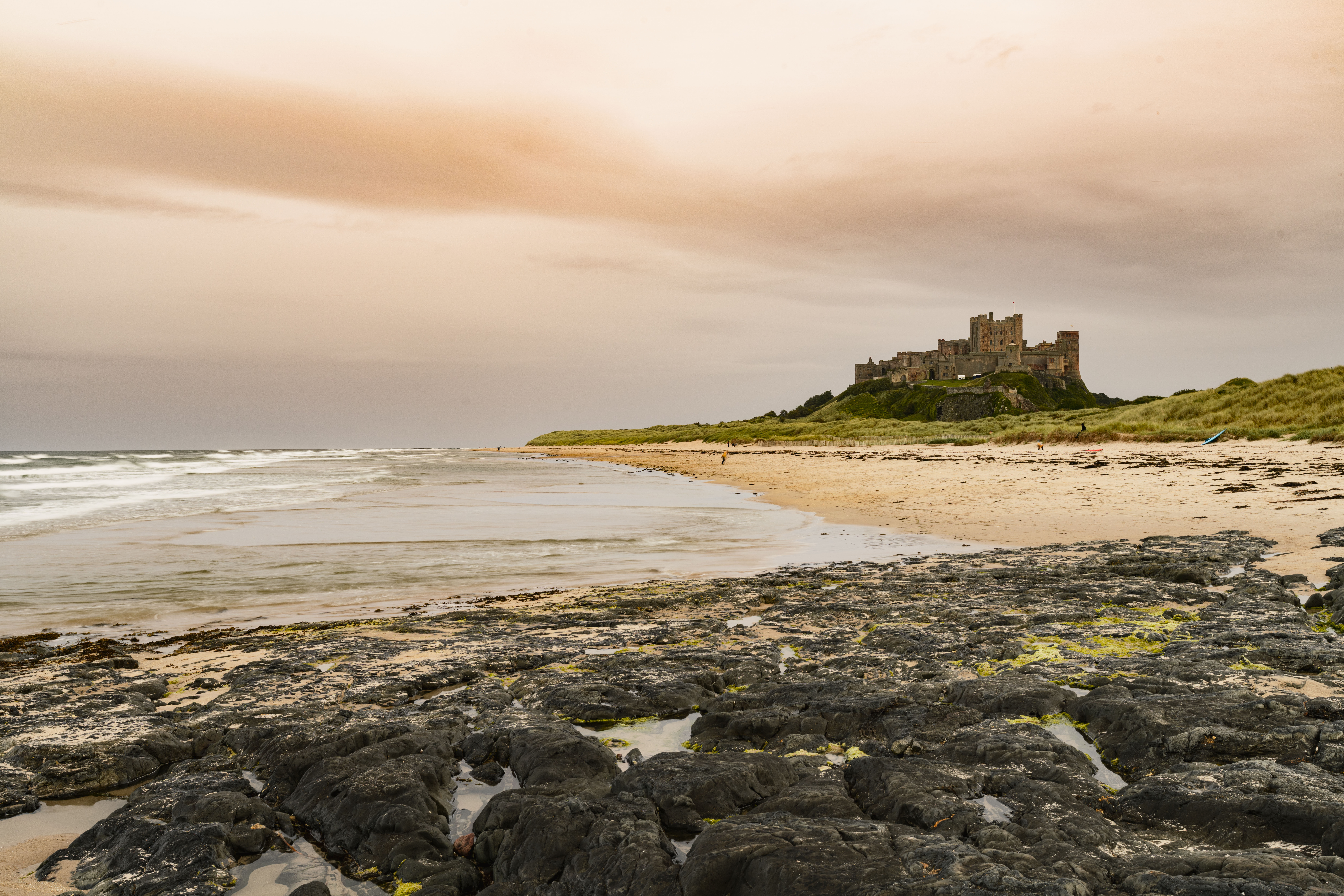 Best places to visit in Northumberland: Bamburgh Castle & Beach