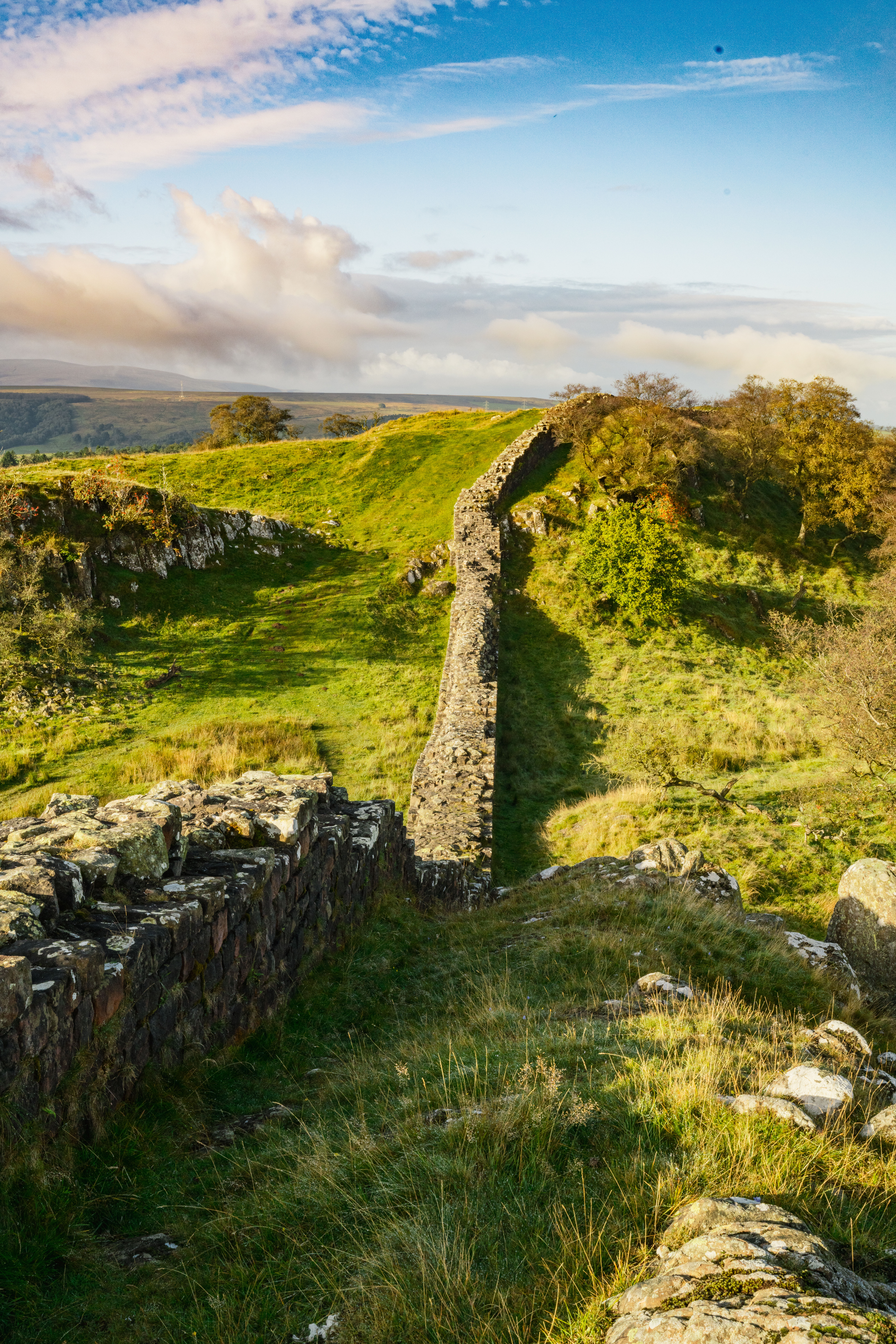 Best places to visit in Northumberland: Hadrian's Wall