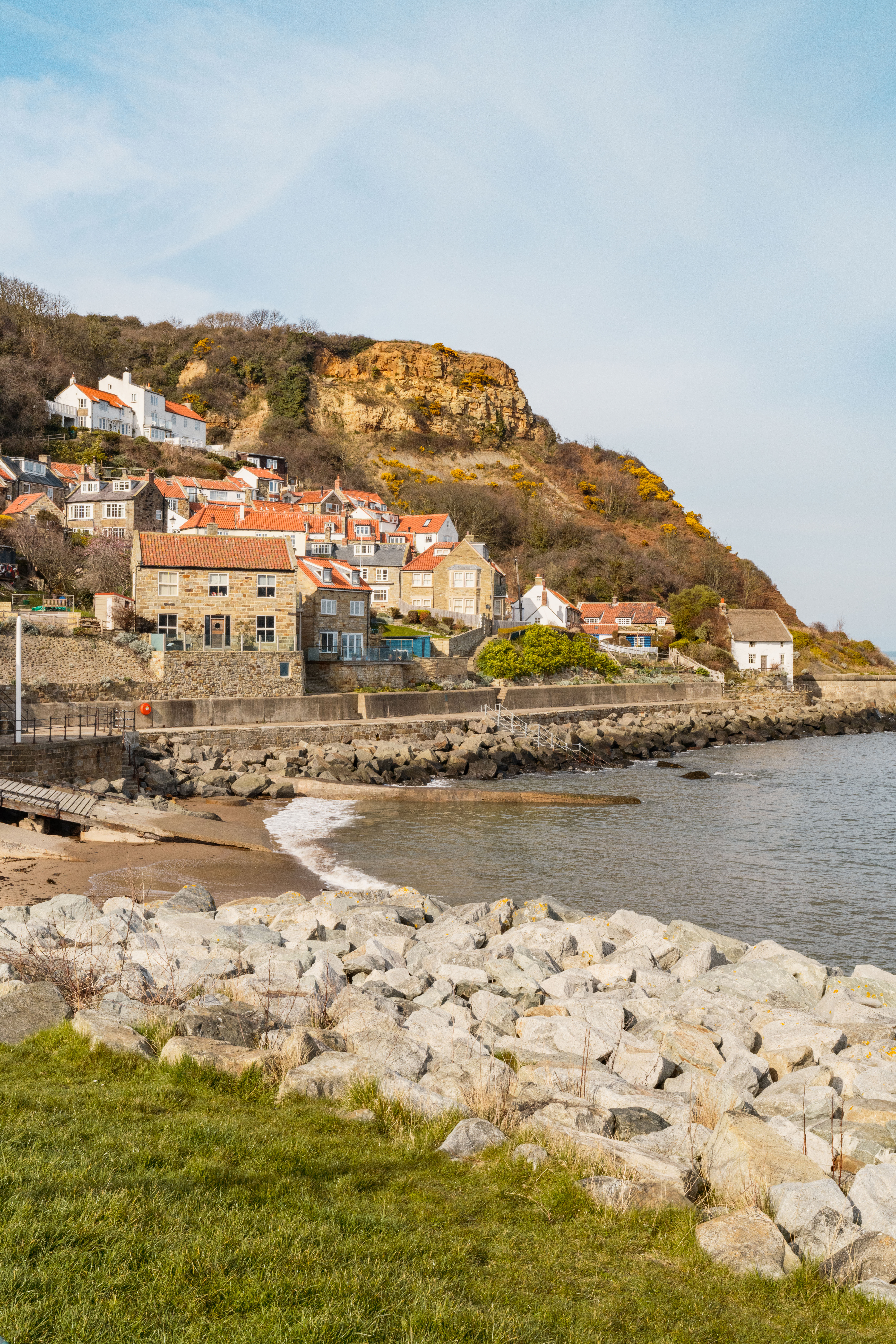 Our Favourite Motorhome and Caravan Stops in Yorkshire. Runswick Bay