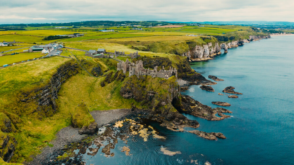 Northern Ireland: The Causeway Coastal Route. Dunluce Castle