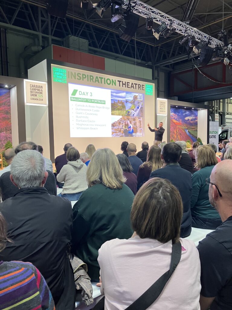 Northern Ireland: The Causeway Coastal Route! Robbie Roams speaks at the CCMS 2026 at the NEC